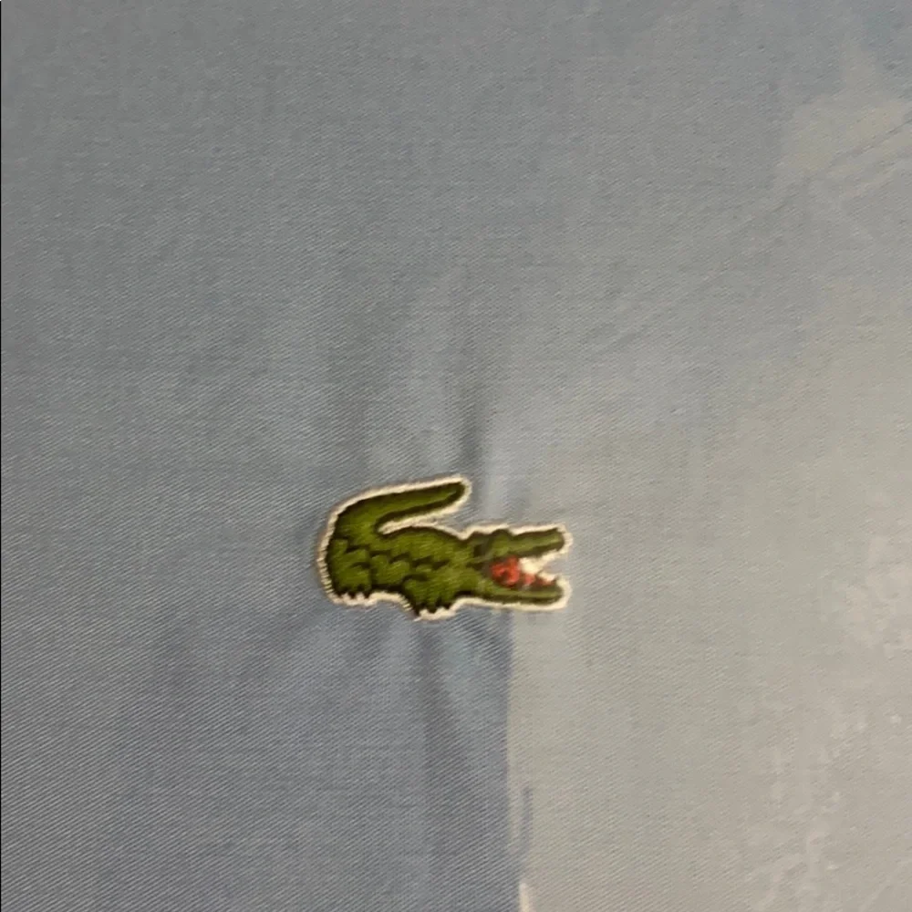 NWT Lacoste blue twin sheet set